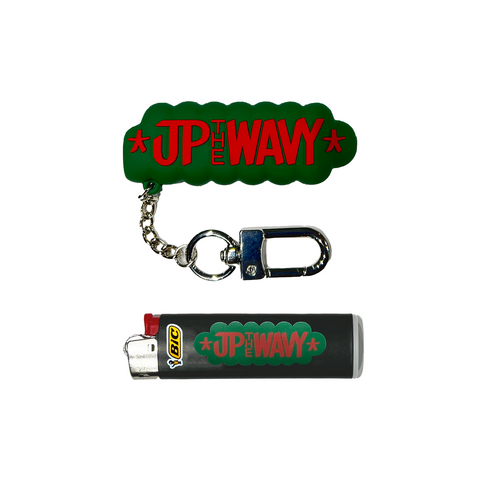 LOGO LIGHTER KEYHOLDER & LIGHTER